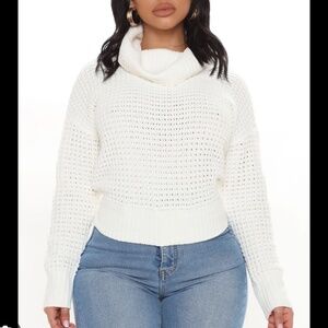 Turtleneck Knitted Sweater Top